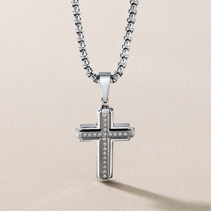 Shop mens religious jewelry at Jared