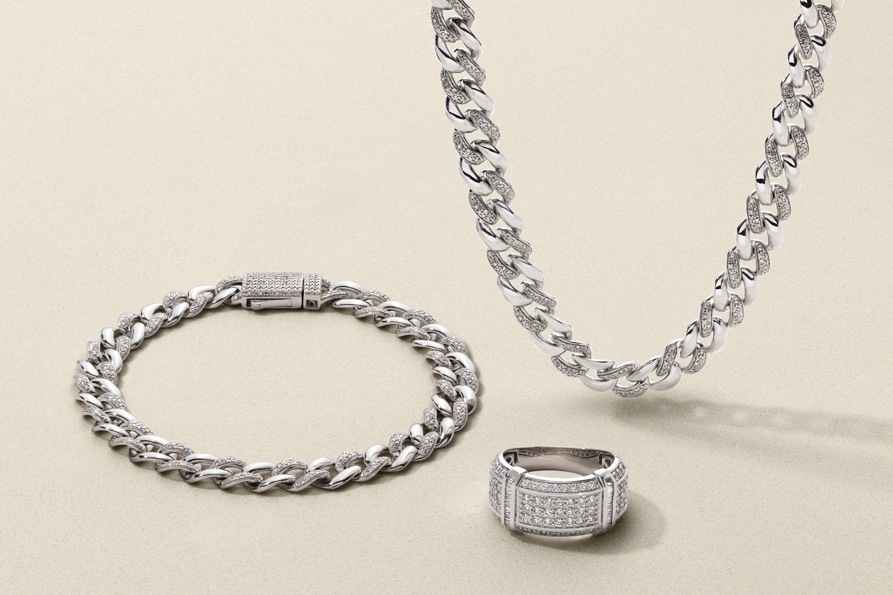 Learn more about mens diamond jewelry