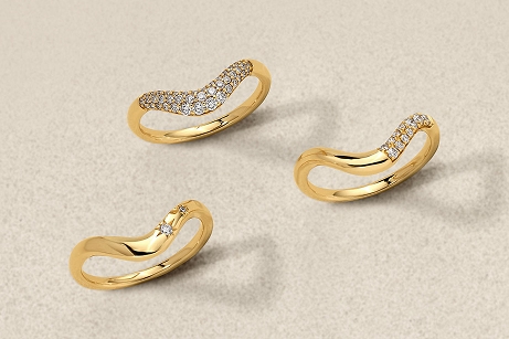 Learn more about how to stack rings