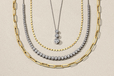 Learn more how to layer necklaces