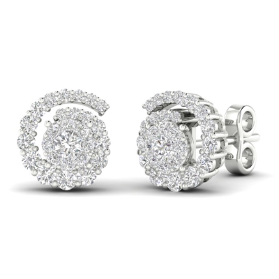 jared black diamond earrings