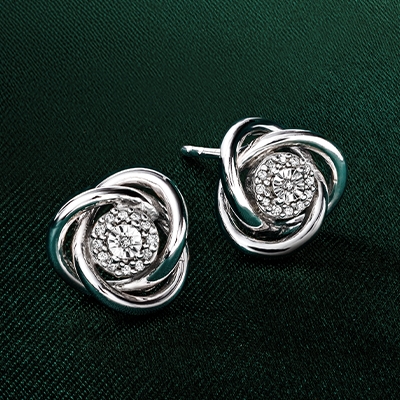 Shop all silver and white gold earrings at Jared