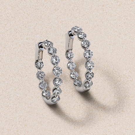 Shop all silver and white gold earrings at Jared