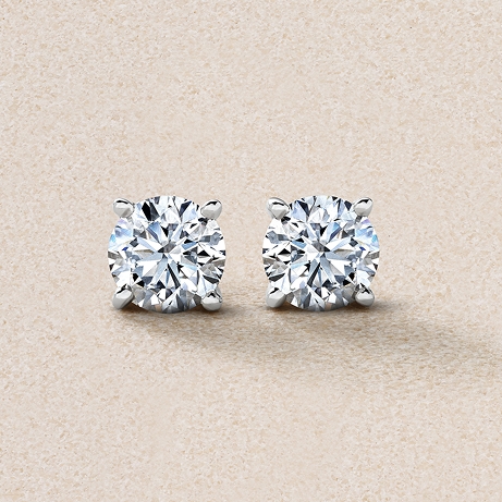 Shop solitaire earrings at Jared