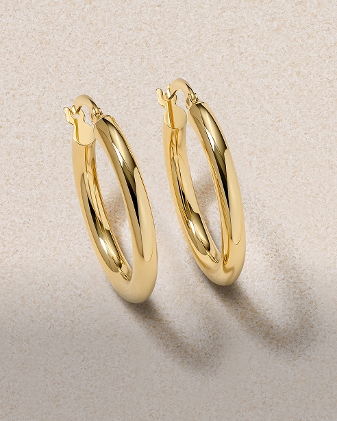 shop all hoop earrings