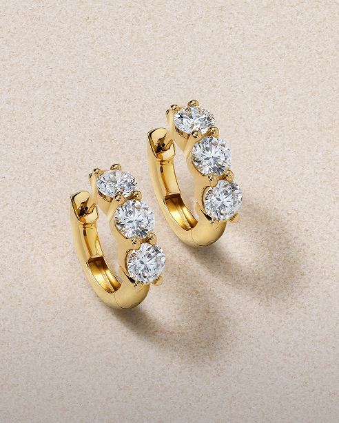 shop all huggie earrings