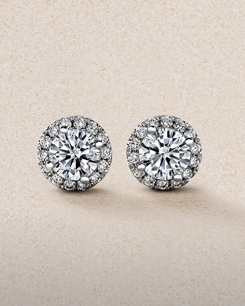 shop lab-grown diamond earrings