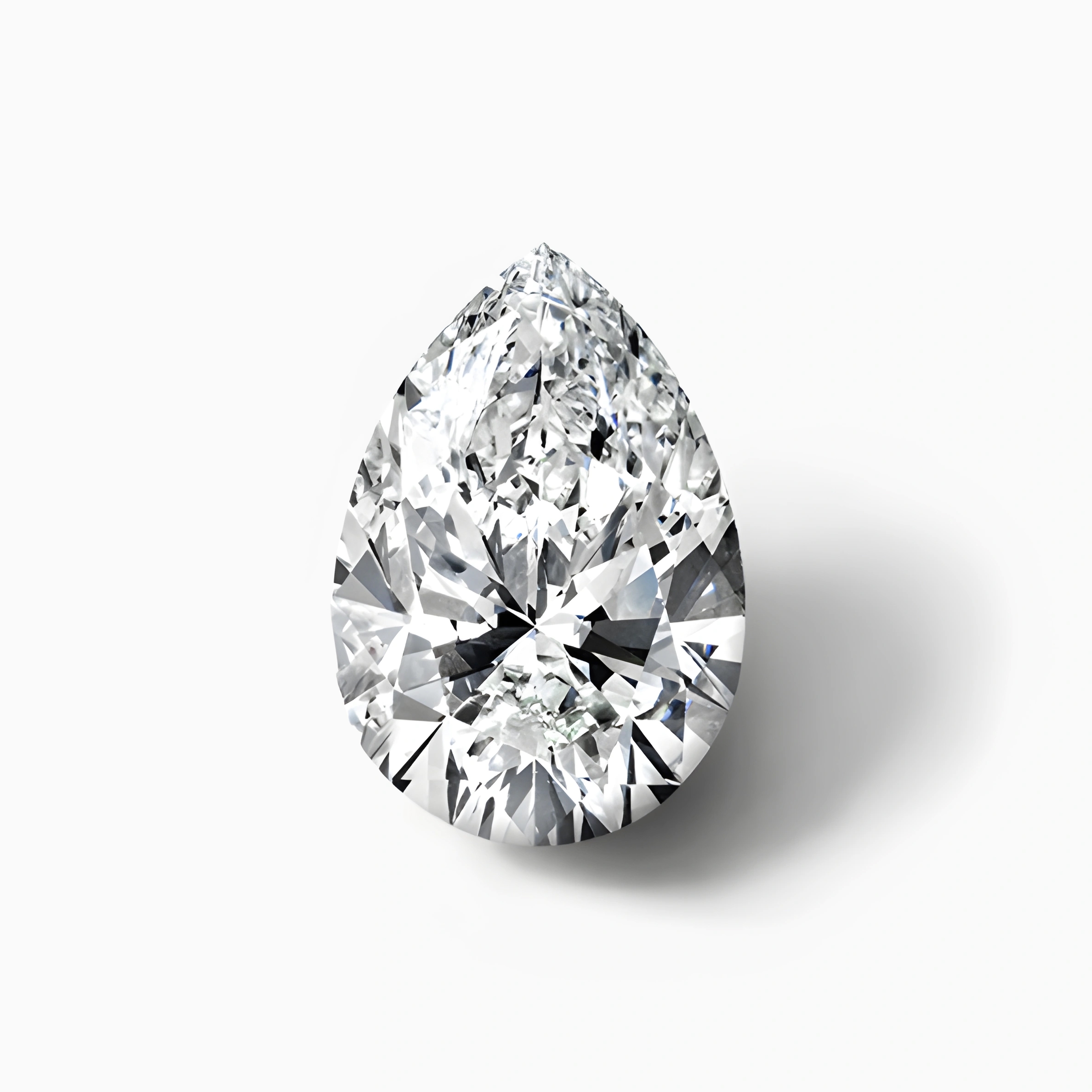 Shop engagement rings with pear-cut diamonds
