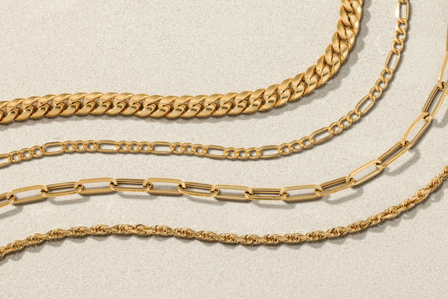 Learn more the different chain types at Jared
