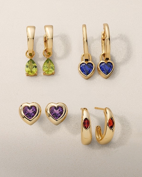 shop personalized earrings