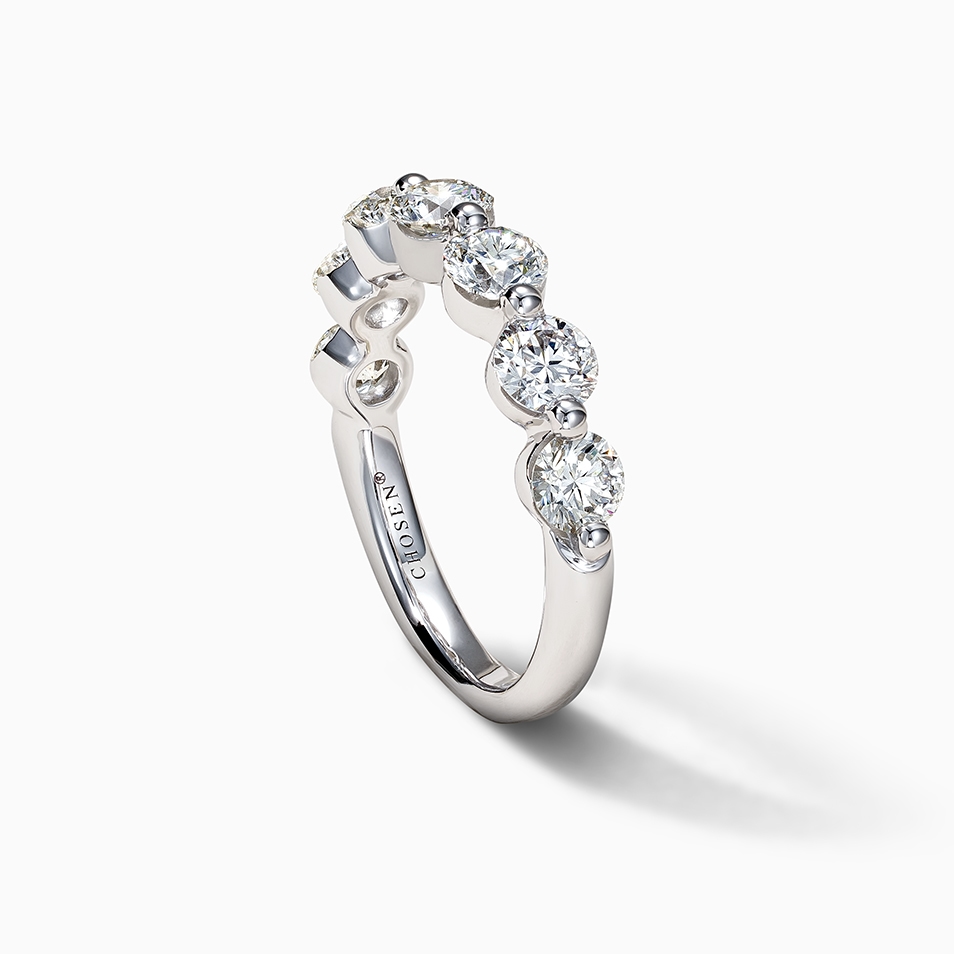 Diamond wedding bands