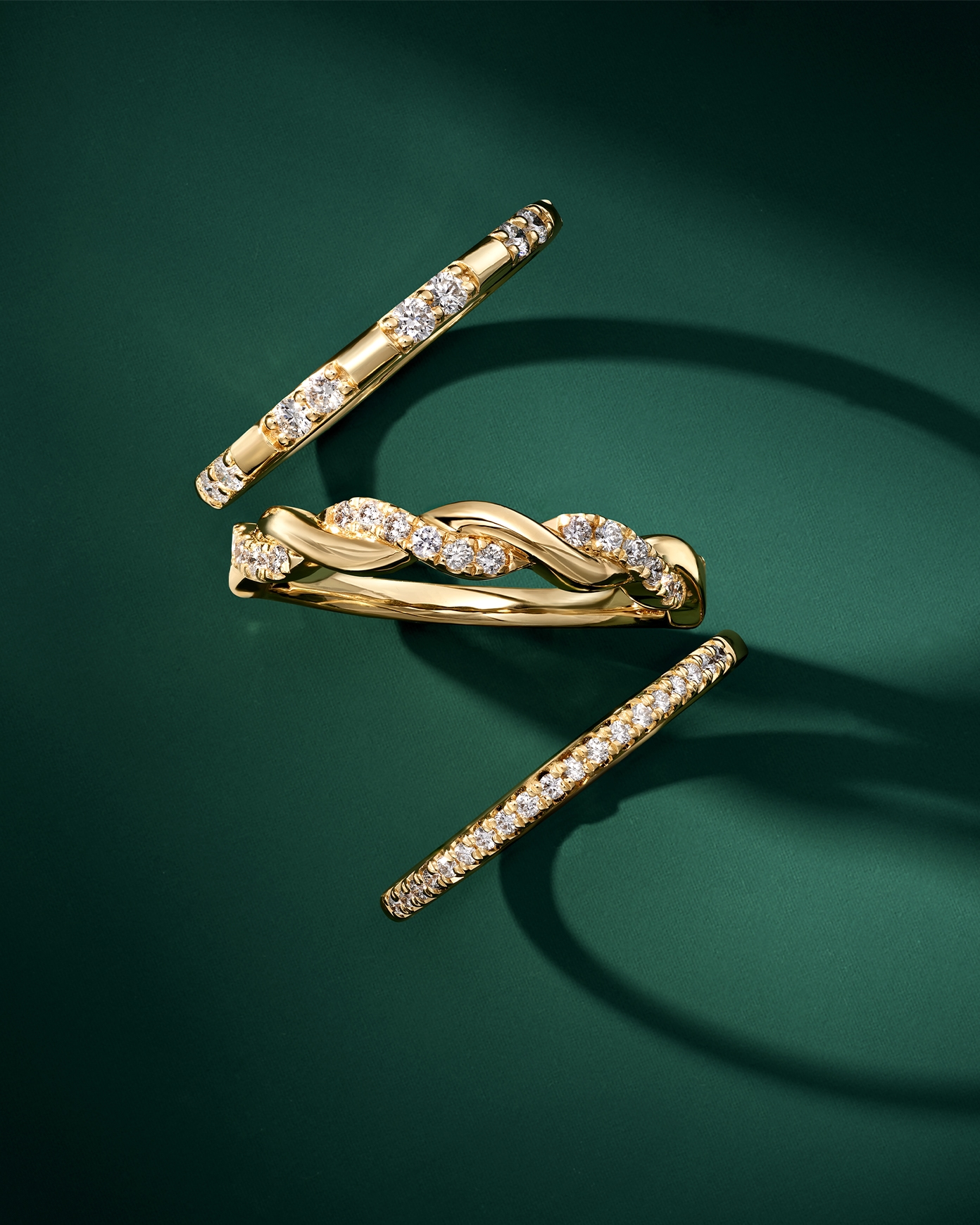 Curate your dream wedding ring stack