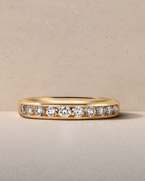 shop all channel set wedding rings