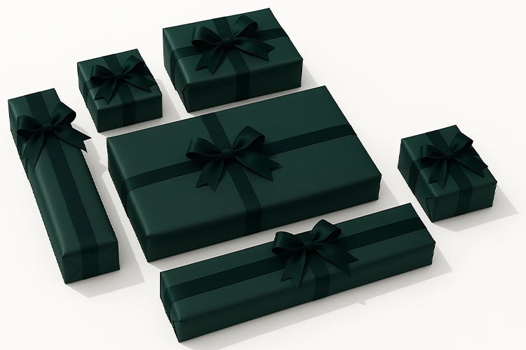 Gift wrapping from Jared