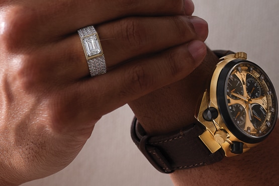 Wedding bands for him