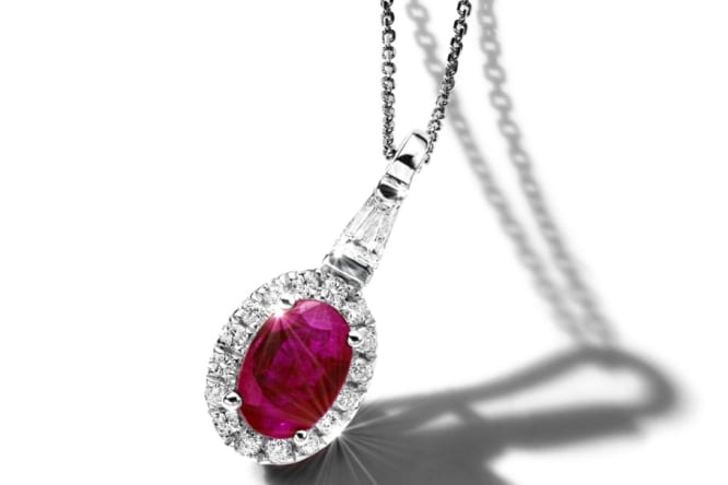Ruby necklace