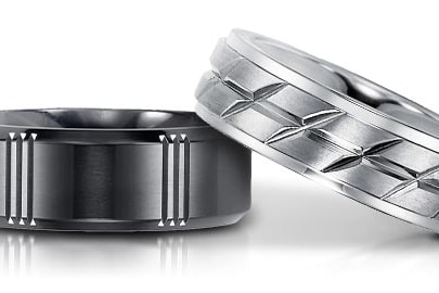Image of titanium rings.