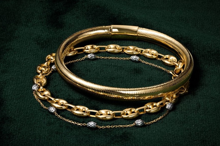 new gold jewelry from Jared