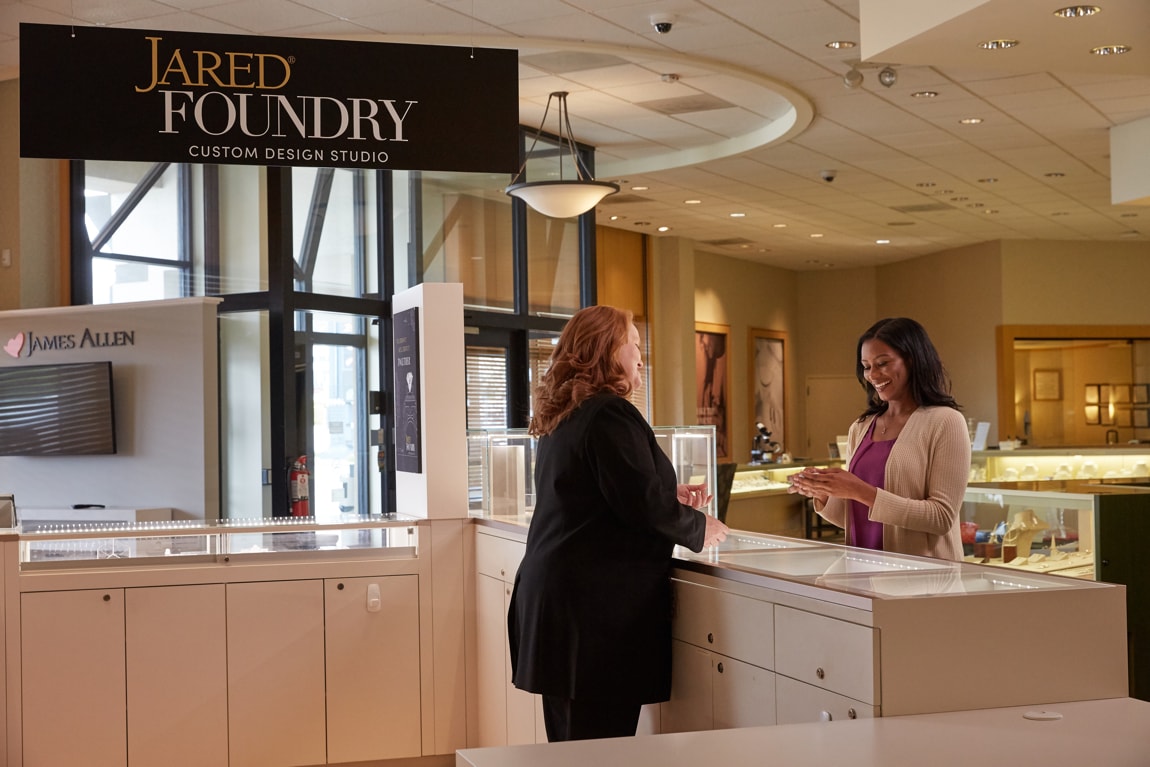 Explore all custom options available at Jared.