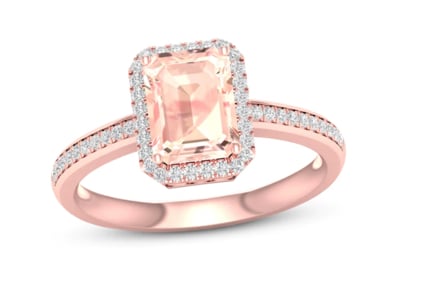 rose gold engagement ring styles