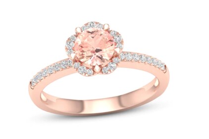 halo morngaite engagement ring styles