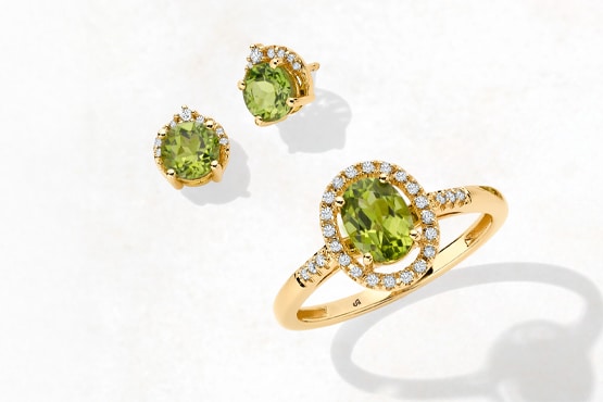 Shop peridot jewelry at Jared