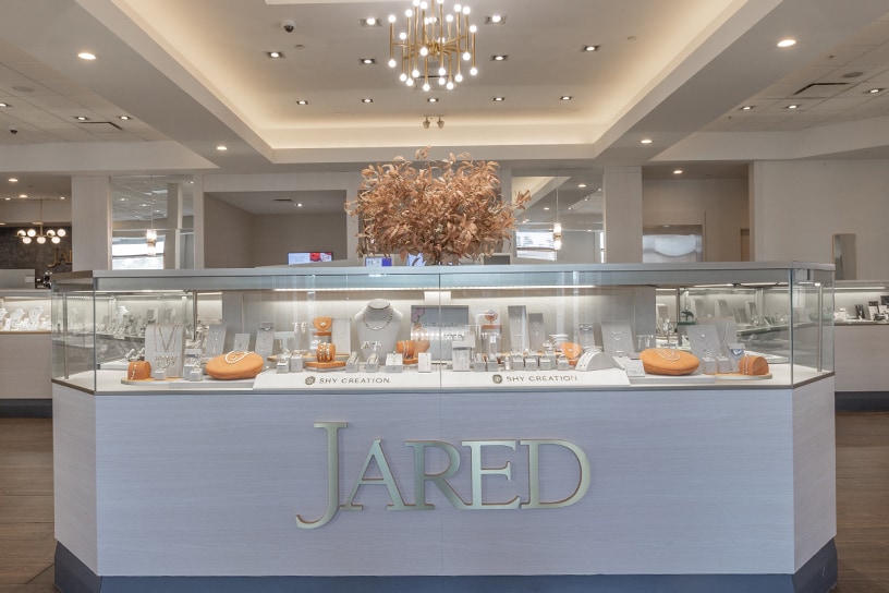Inside Jared store