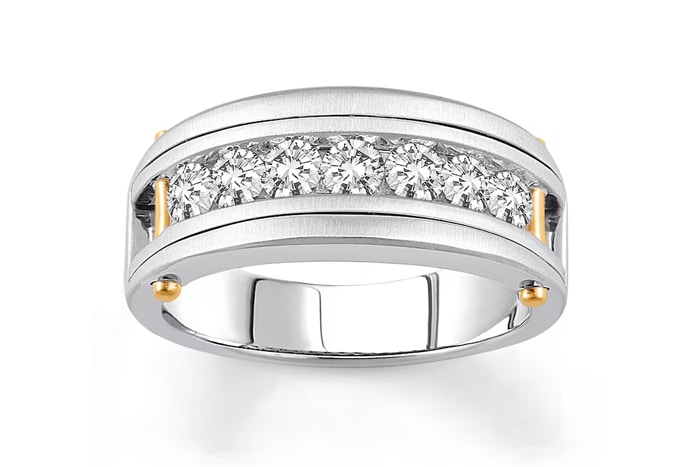 mens diamond rings