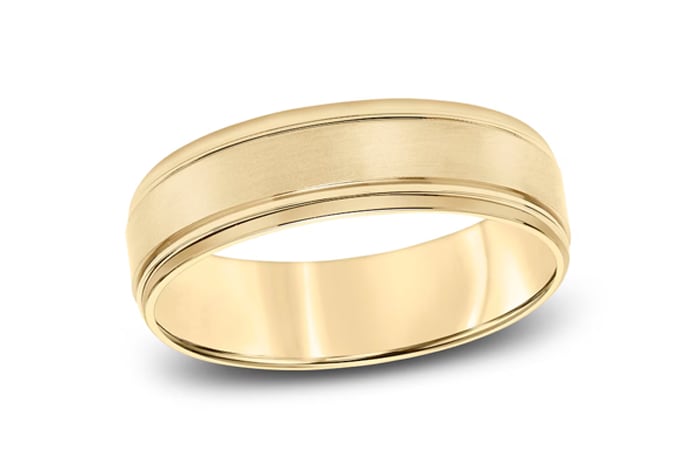 Mens no stone rings