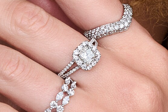 Style Spotlight: Princess Cut Diamond Rings