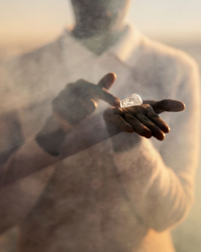 Storied Diamond Desert Sands of Eternity is responsibly sourced from Botswana.