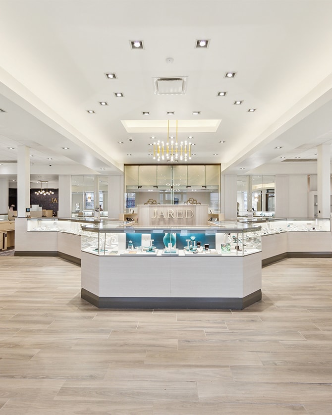 Jared Jewelers grand reopening store location