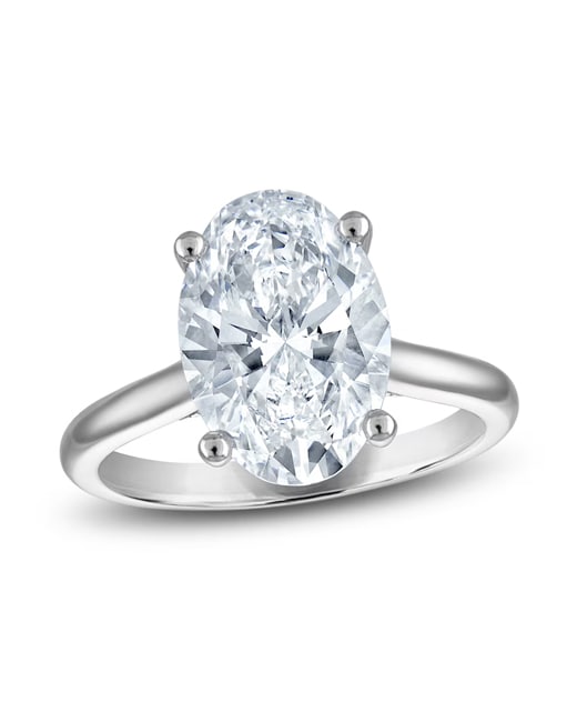 Platinum engagement ring