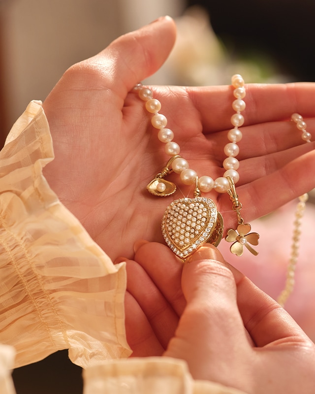 Lulu Frost charms on a necklace chain