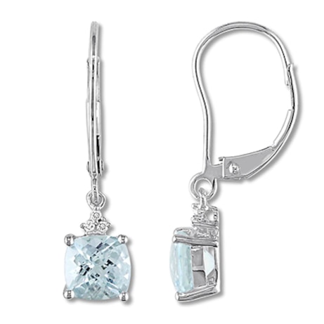 Aquamarine earrings