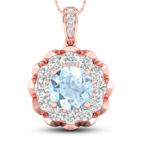 Aquamarine Necklace