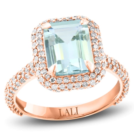 Aquamarine ring