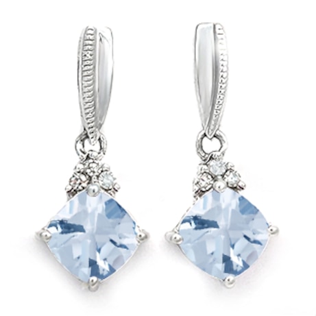 Aquamarine earrings