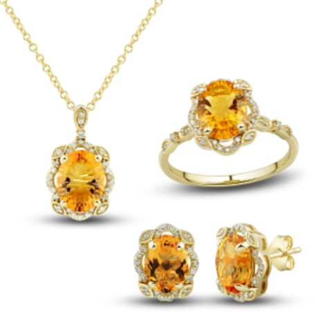Citrine jewelry