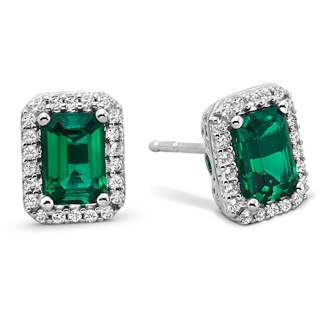 Emerald earrings