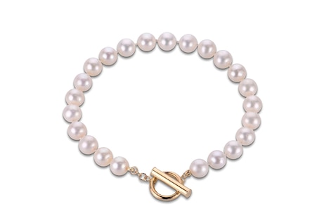 shop cultured pearl bracelets at Jared