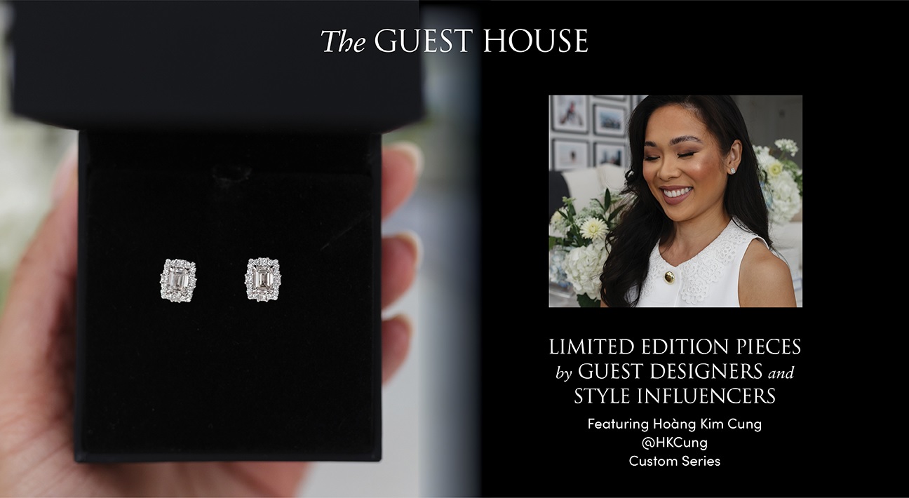 The Guest House Limited edition pieces by guest designers and style influencers featuring Hoàng Kim Cung @HKCung Custom Series
