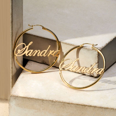 Shop personalized earrings at Jared