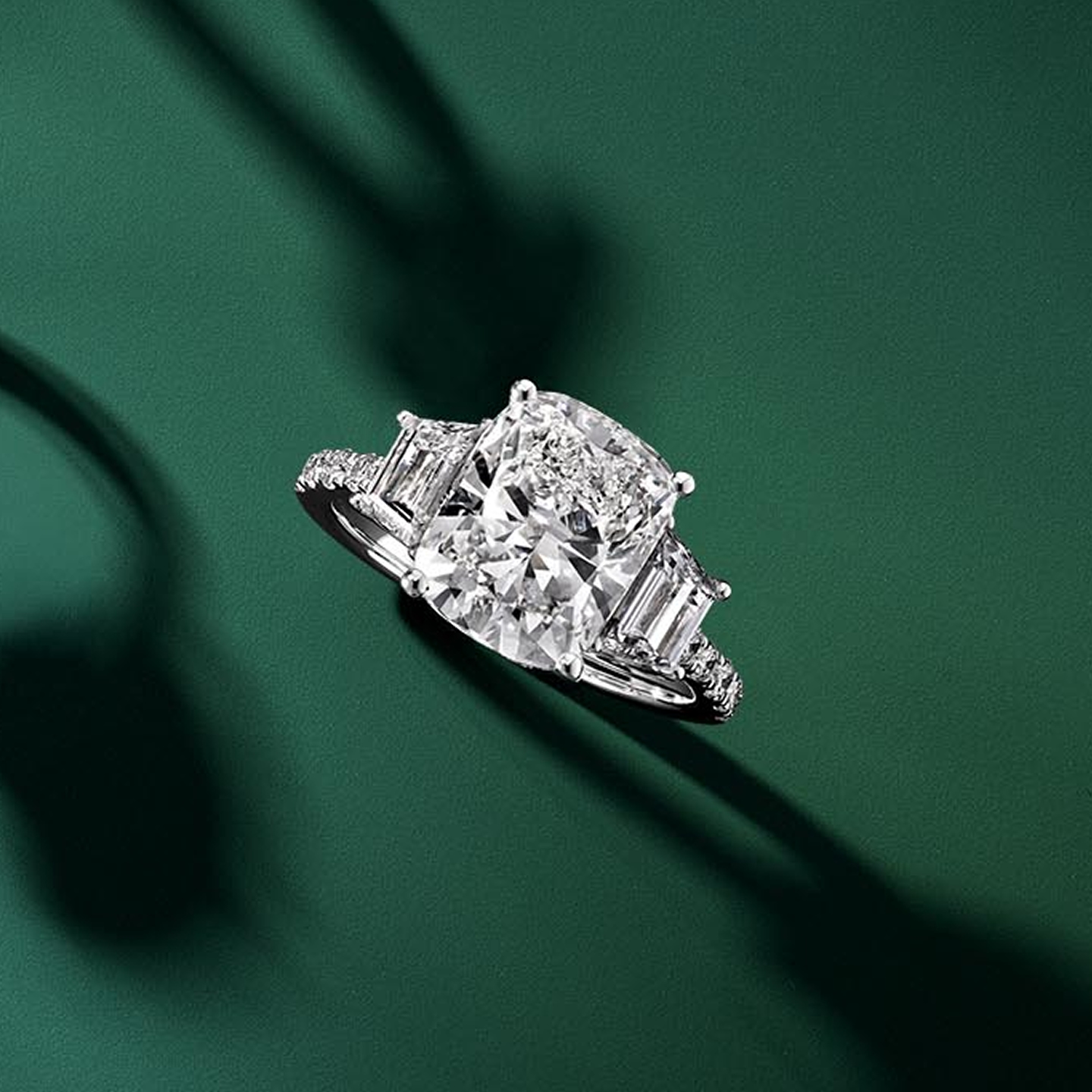 3stone engagement ring