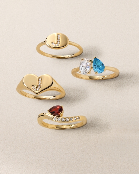 Shop personalized rings at Jared